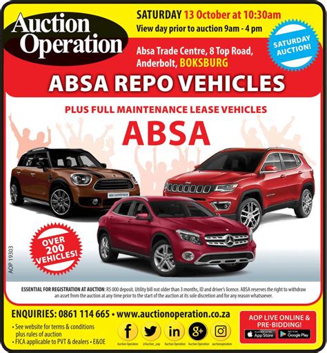 absa repossessed cars under 40000 near pretoria  Browse thousands of second hand cars & bakkies on South Africa's trusted motoring platform